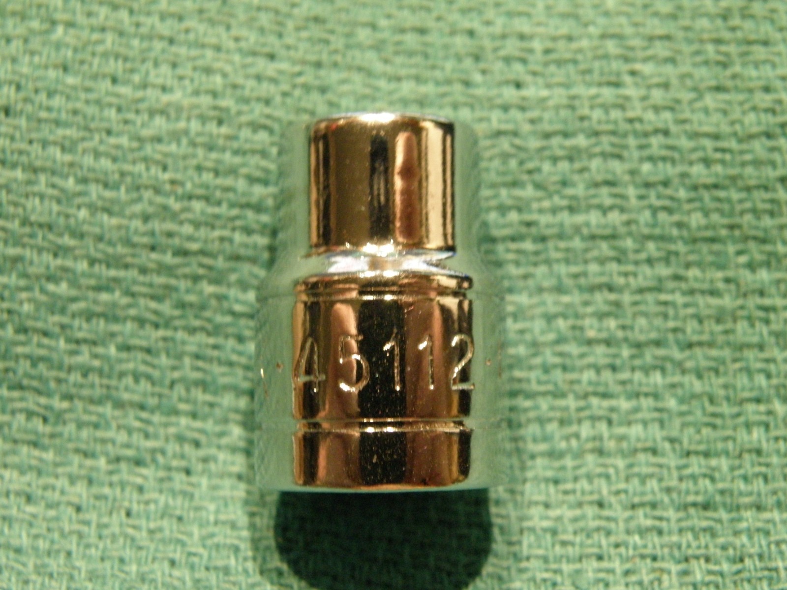 NEW S-K 3/8″ Drive, 6 Pt. 3/8 Shallow Socket. 45112 Made In USA.
