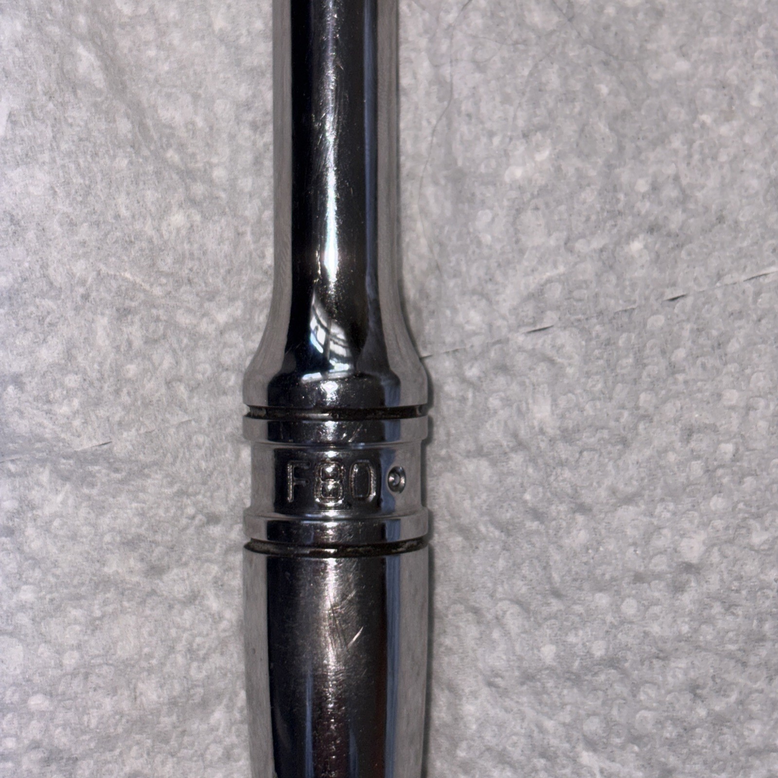Snap-On Tools F80 3/8” Drive Dual 80 Standard Handle Ratchet 236215 Fine Tooth