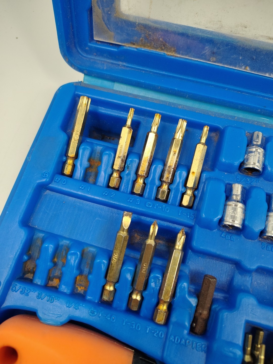 Master Grip 65 Pc Angle Gearless Ratchet Driver Set w/ Case Flexible…