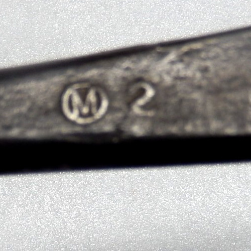 Vintage FORD Script Lug Wrench Forged Steel Circle M 2 WWII Era