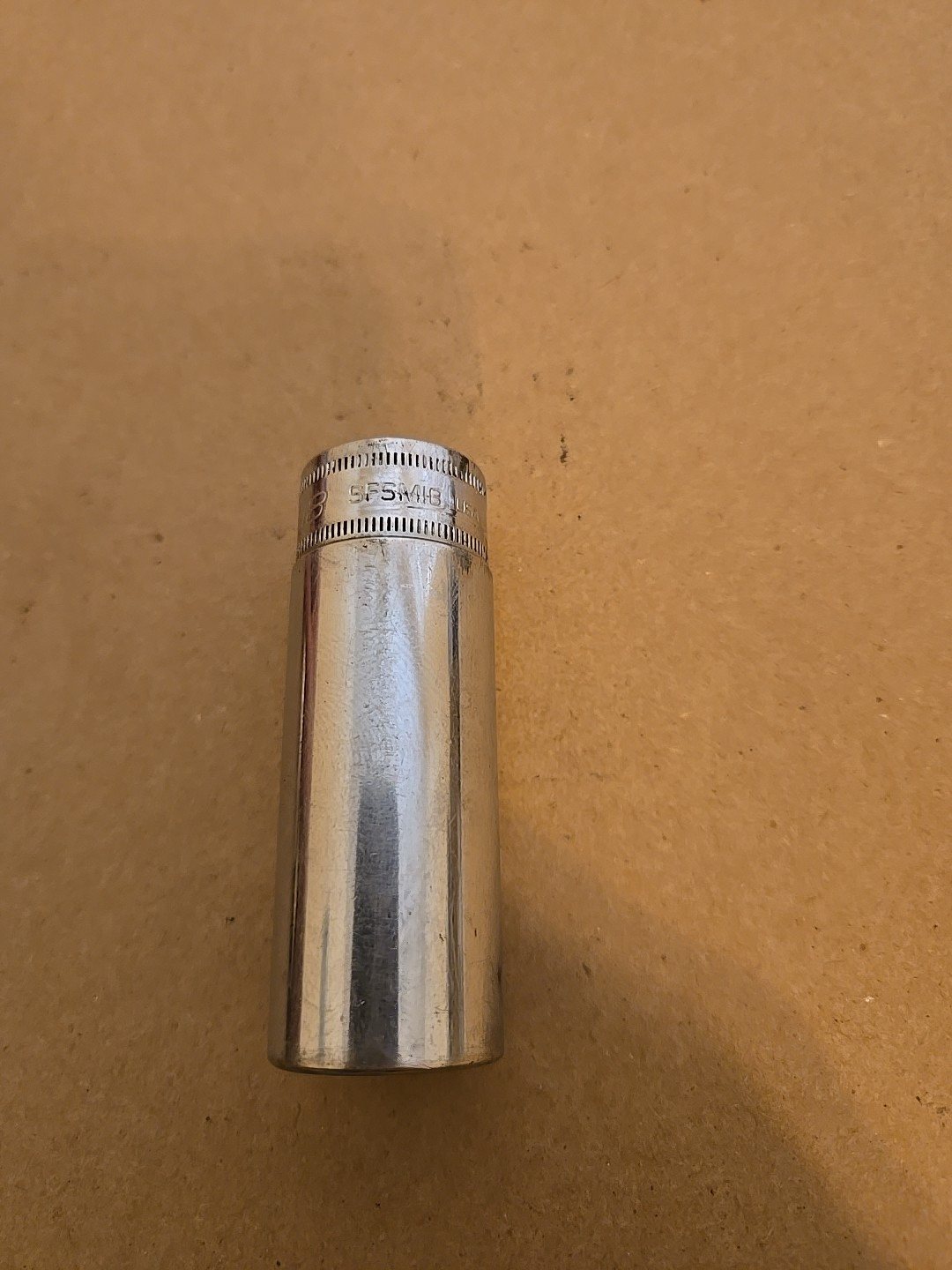 Snap On 3/8″ Drive 18MM 6PT Metric Chrome Deep Socket SFSM18