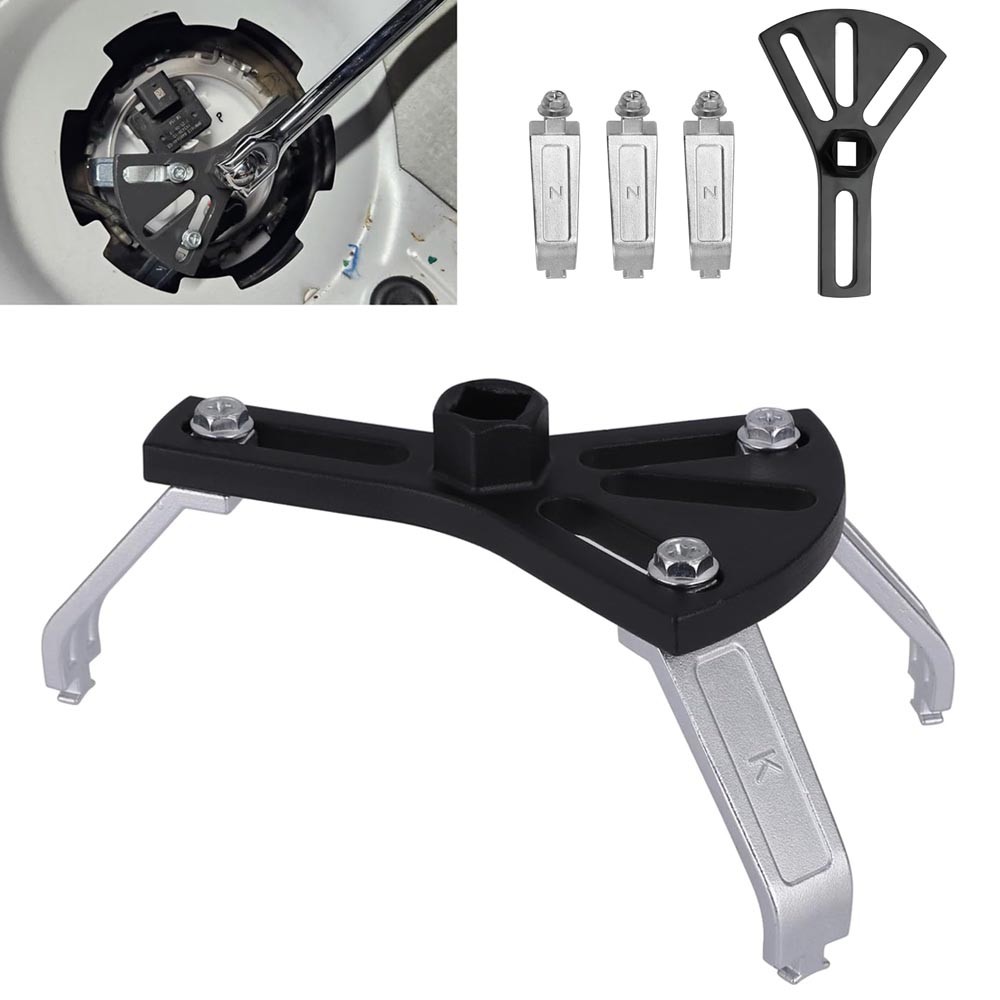 Universal Car Fuel Pump Removal Tool Adjustable Fuel Tank Lock Ring RemoverTool