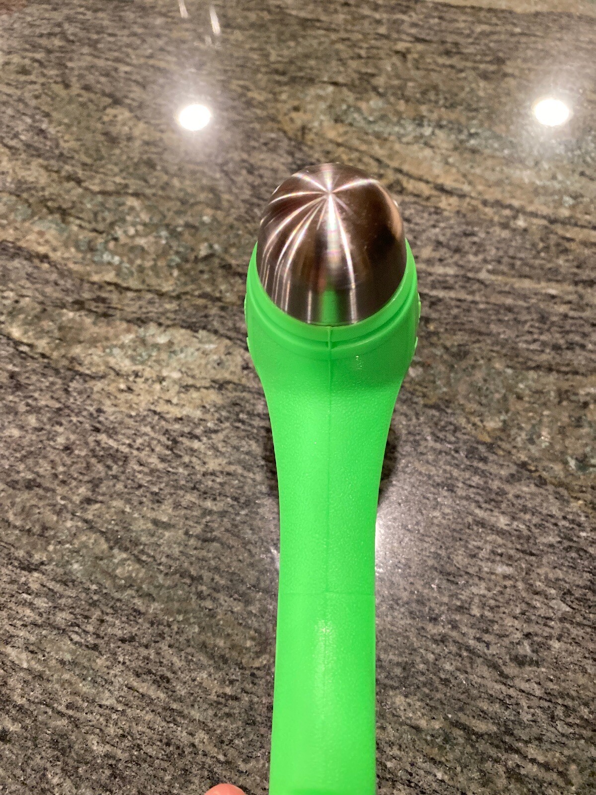 Snap On hbbd24g 24 ounce ball peen soft grip dead blow hammer green