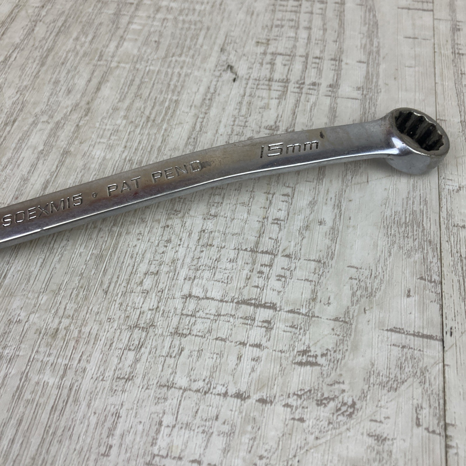 Snap On SOEXM15 15mm flank drive plus combination spanner Damaged