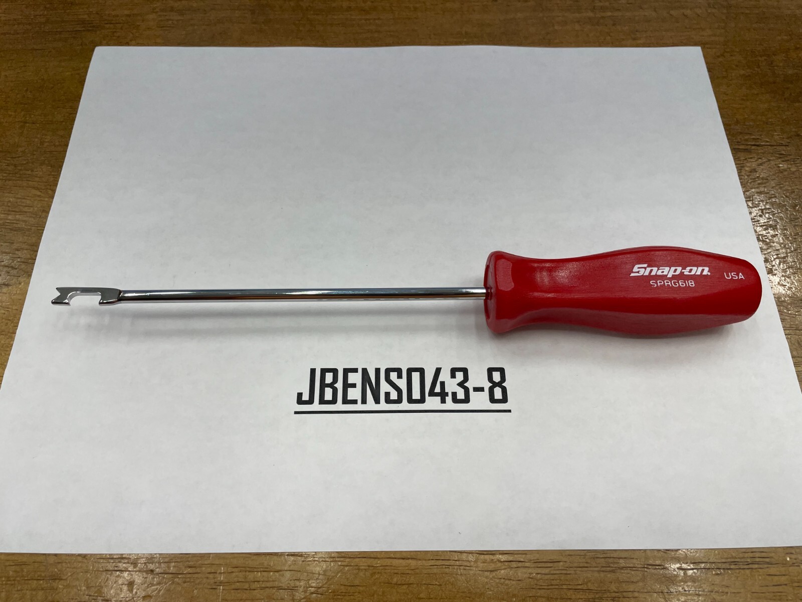 Snap-on Tools USA NEW RED 5/16″ Blade Width Push-Pull Spring Tool SPRG618R