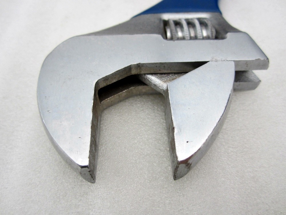 Vintage Thorsen T.A. Tools 12″ Adjustable Wrench AW-12AL Soft Grip Spain