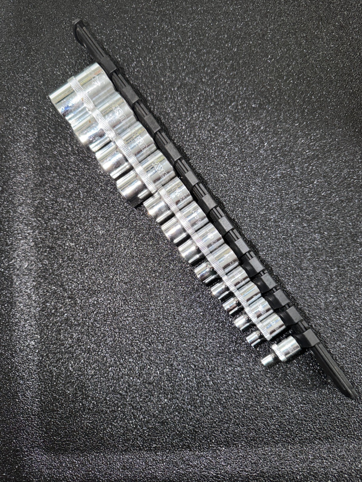 Brand new Husky 13-piece E-Torx socket set including 1/4”, 3/8”, and 1/2” drive