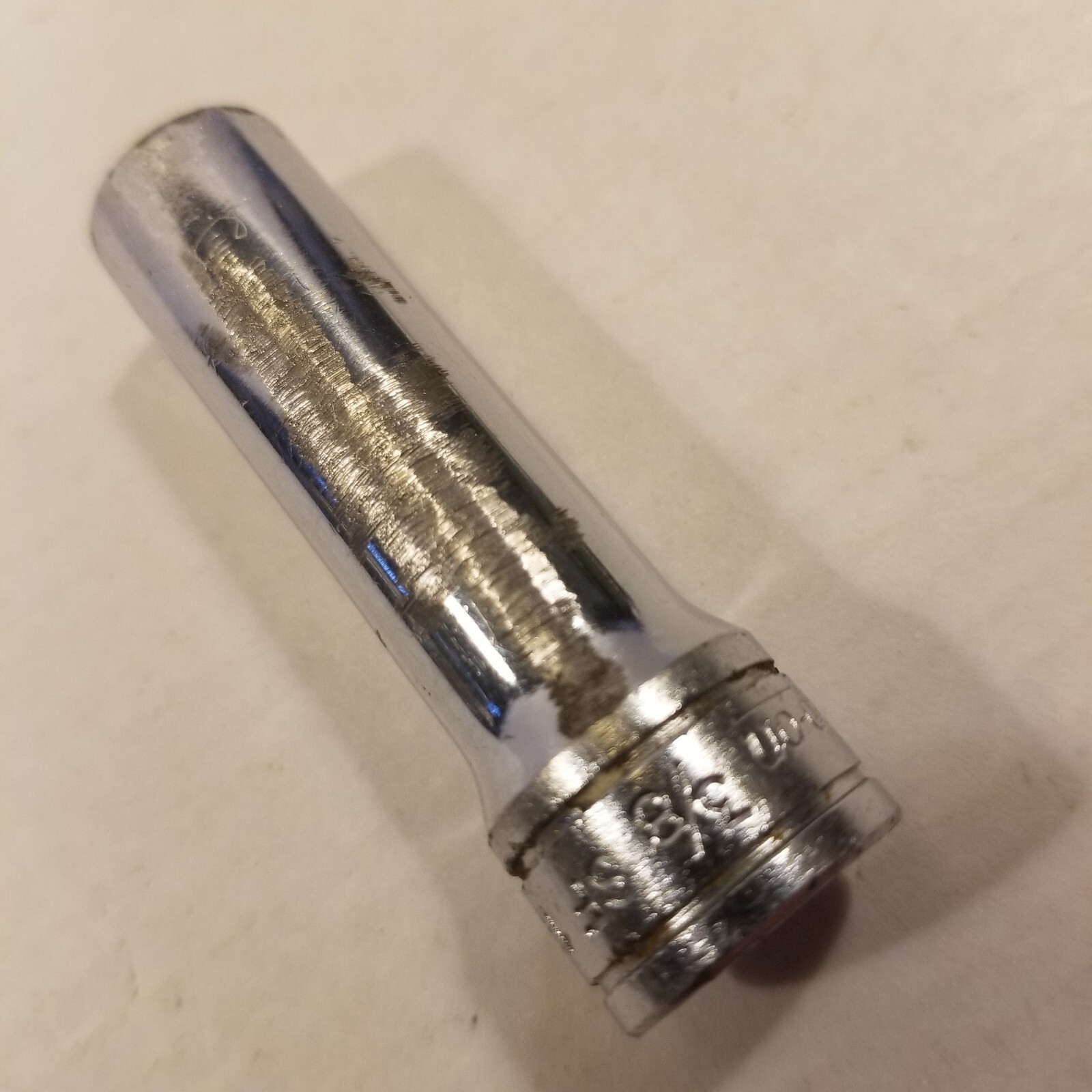 2 Snap-On Sockets 3/8″ Drive Deep 12 Point 3/4″ SF241 And 3/8″ SF121