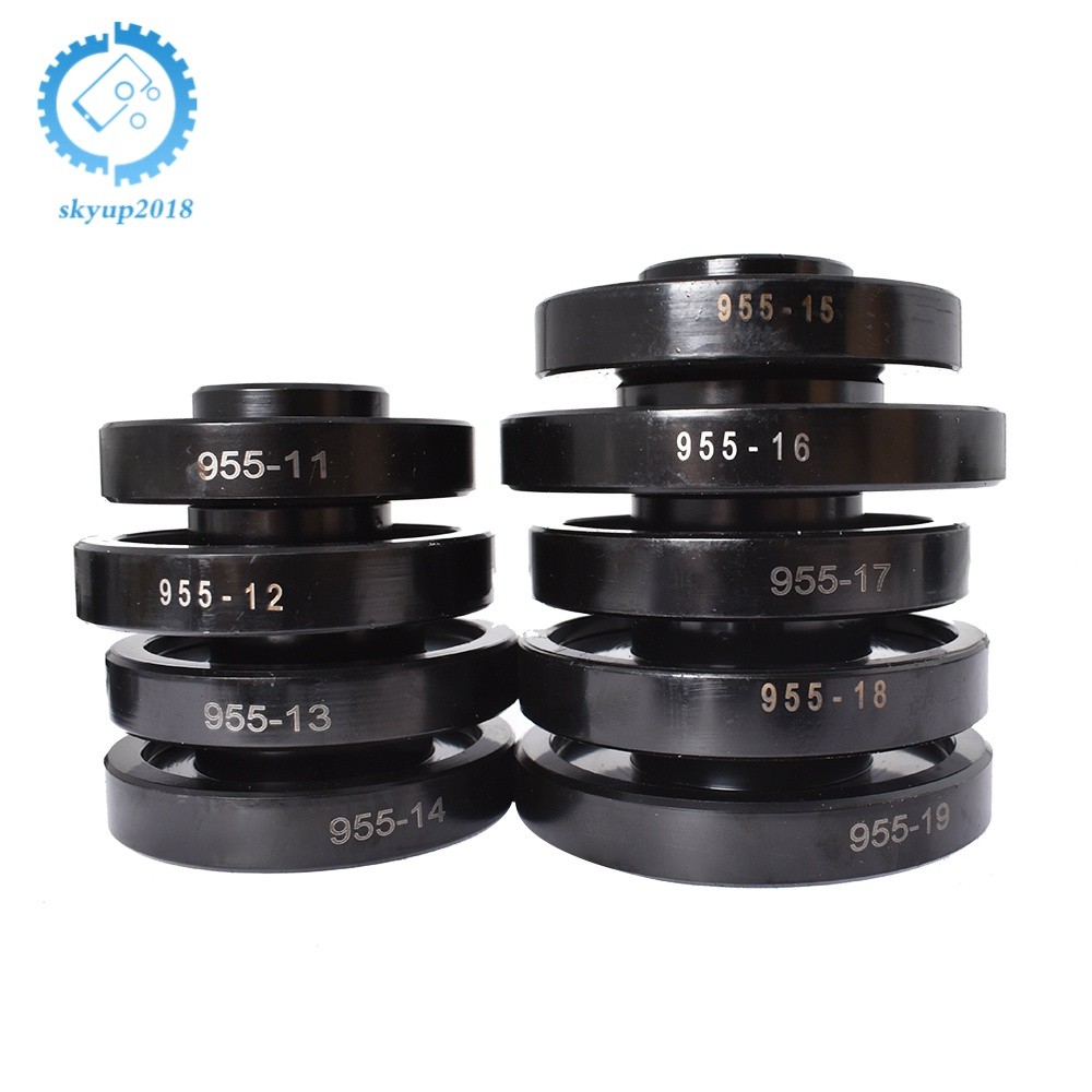 23 Pieces Front Wheel Drive Bearing Press Removal Adapter Puller Pulley Tool