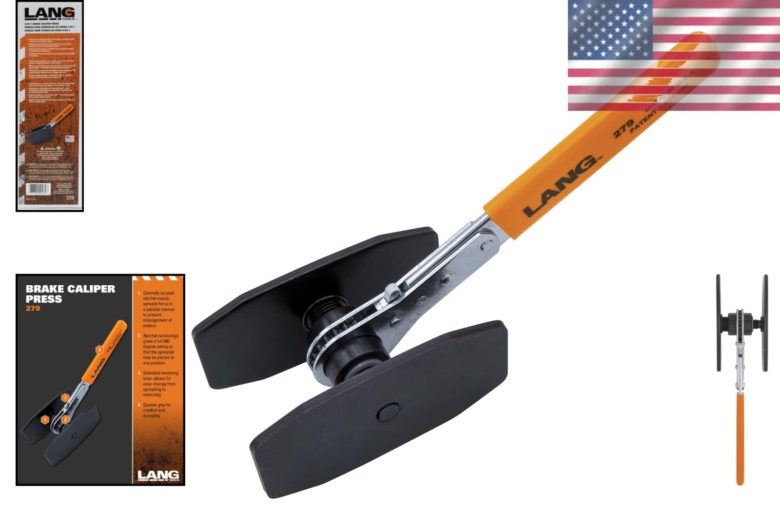 Centrally Ratcheted Caliper Tool