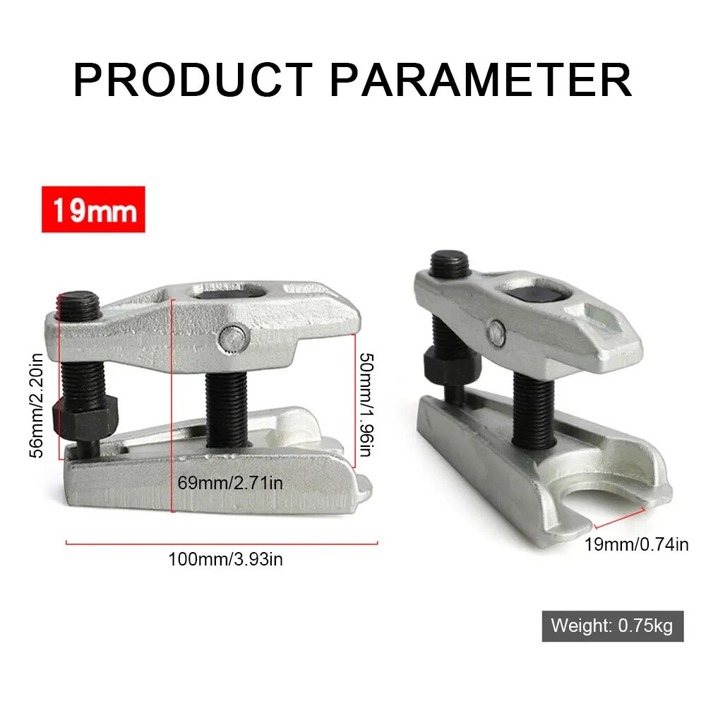 Ball Joint Separator 22mm Adjustable Car Ball Joint Puller Removal Tool