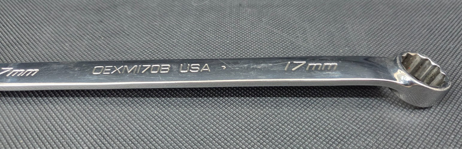 Snap On Tools 17mm Metric Standard Combination Wrench OEXM170B 12 Point USA
