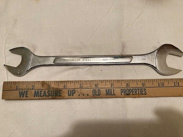 JAPANESE QUALITY – FULLER TOOL JUMBO 1″ X 15/16″ OPEN END WRENCH – FREE SHIP