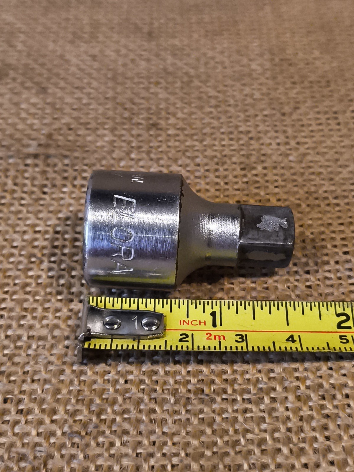 Elora 1/2″ to 3/8″ Drive Adapter Mechanics Garage Vintage German Workshop Tool