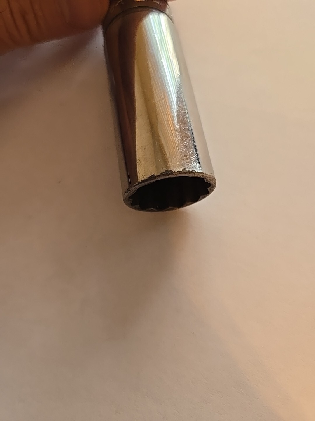 Snap On 3/8″ Drive 3/4″ 12PT Deep Chrome Socket SF241