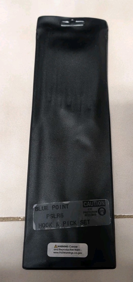 NEW Blue Point 6 pc Extra-Long Pick Set PSLR6