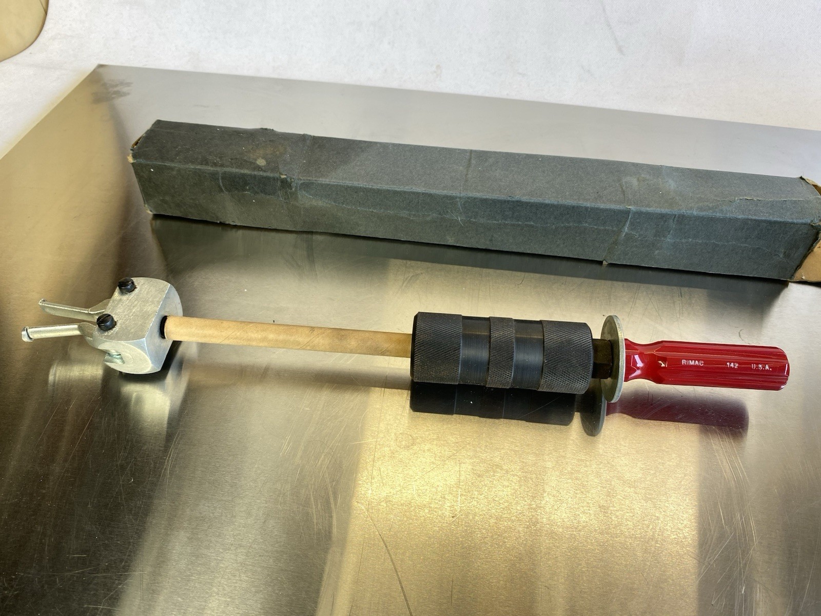 Rimac 142 Pilot Bearing Puller Remover Slide Hammer Ex Condition! Fast Shipping