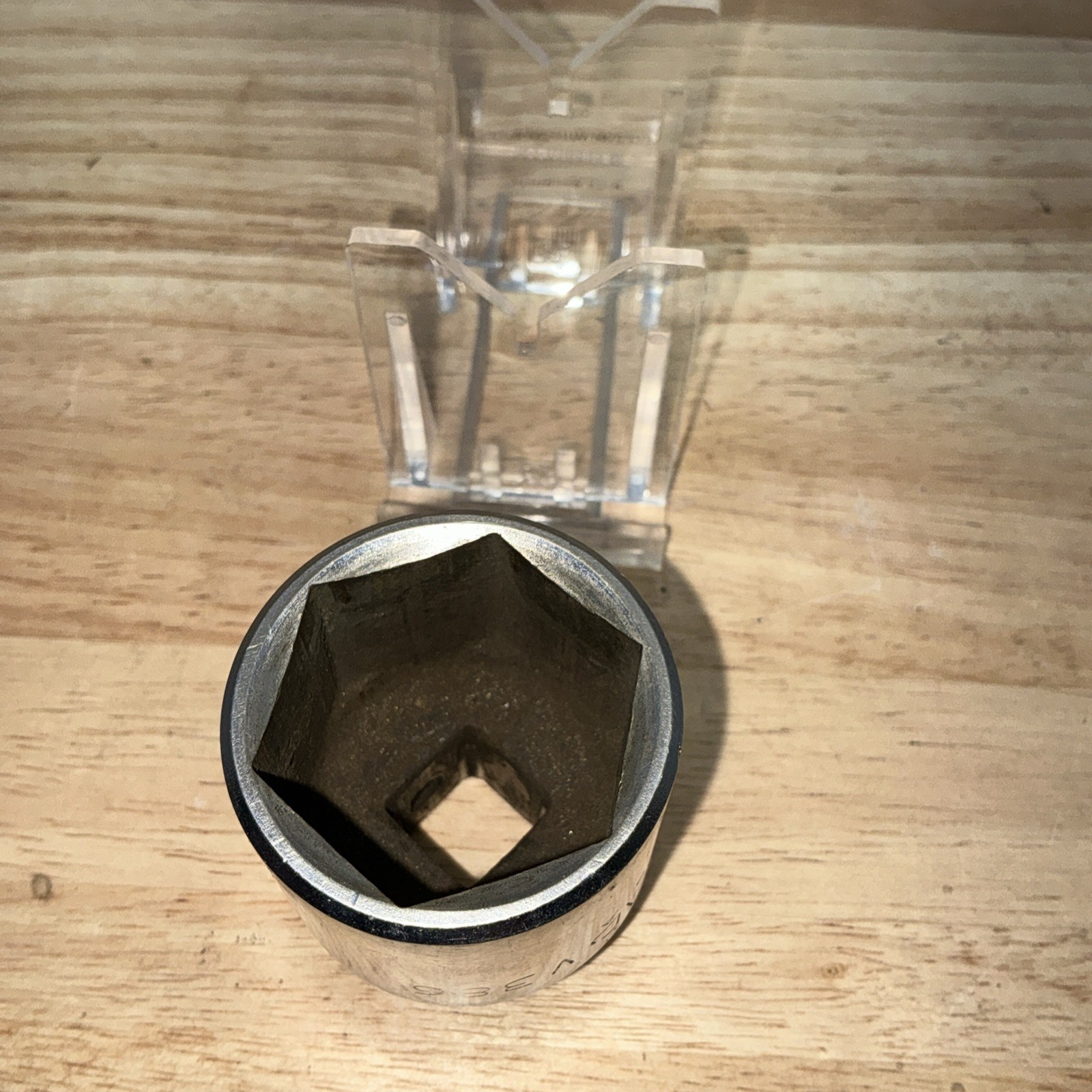 Mac Tools 1/2″ Drive 1-3/16″ 6PT SAE Shallow Chrome Socket USA V386(I)