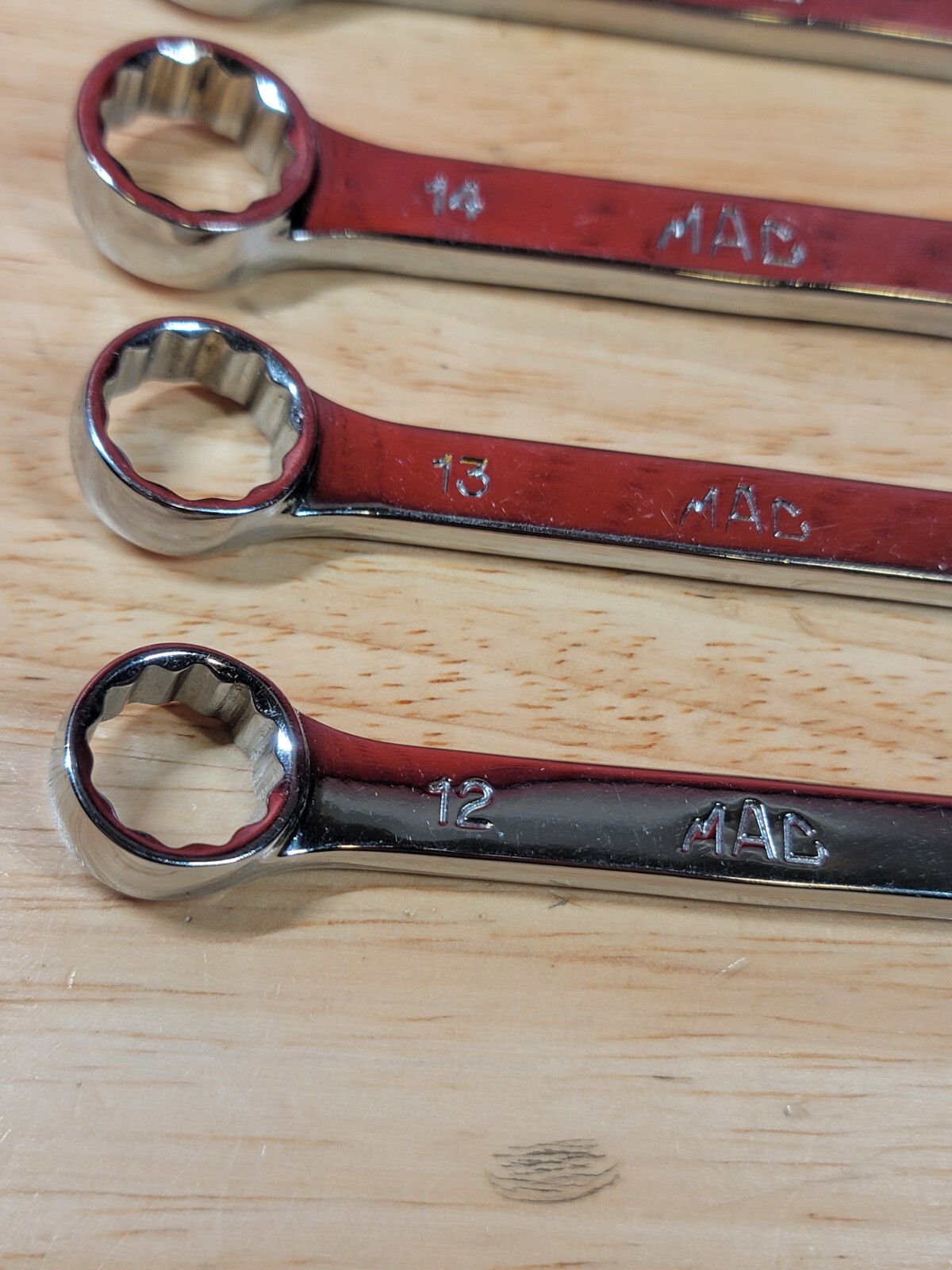 MAC Tools 8-Piece Stubby Metric 12mm-19mm Combination Wrench Set 12-Point