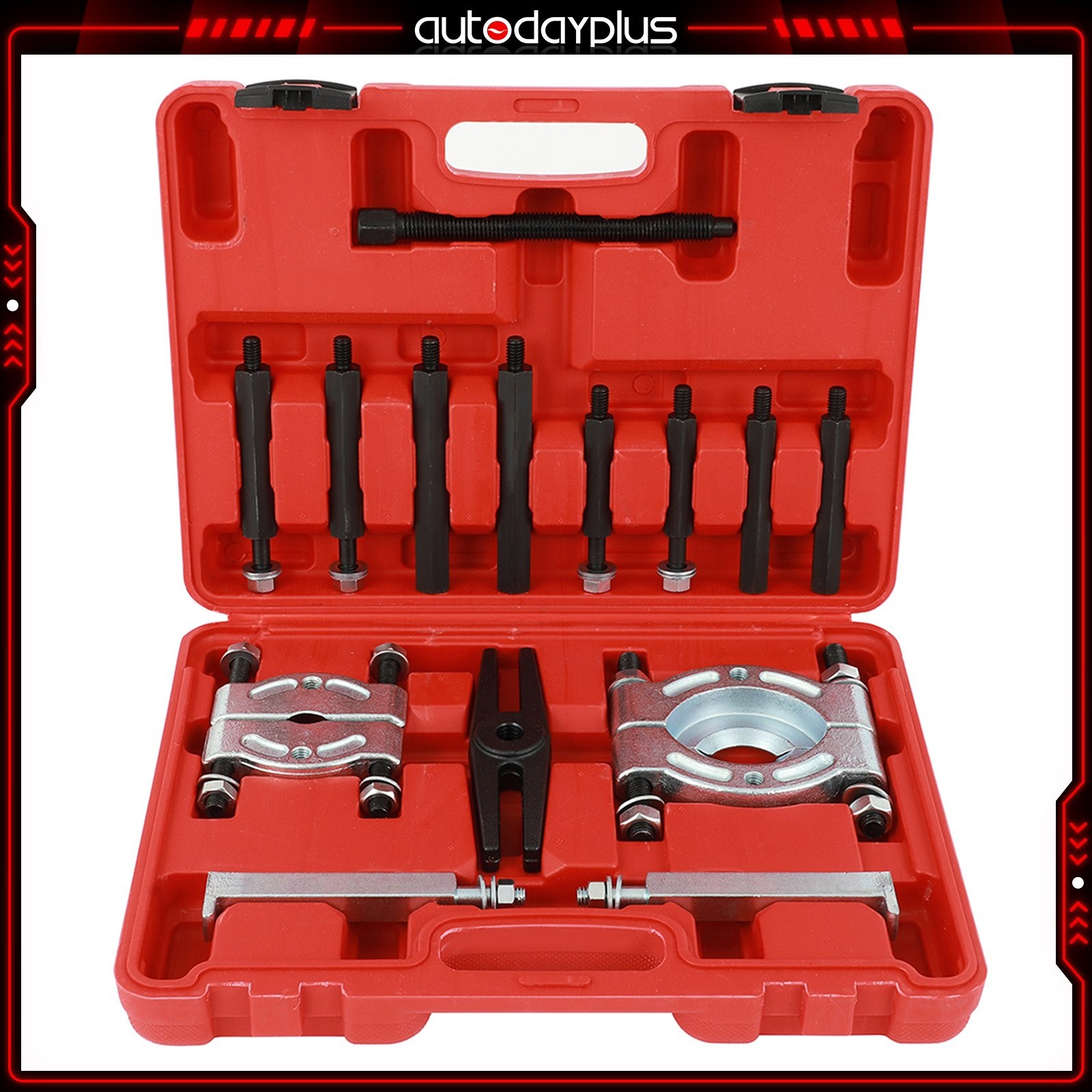 Wheel Hub Axle Puller Set 5 Ton Capacity with 2″ and 3″ Jaws Bearing Splitter