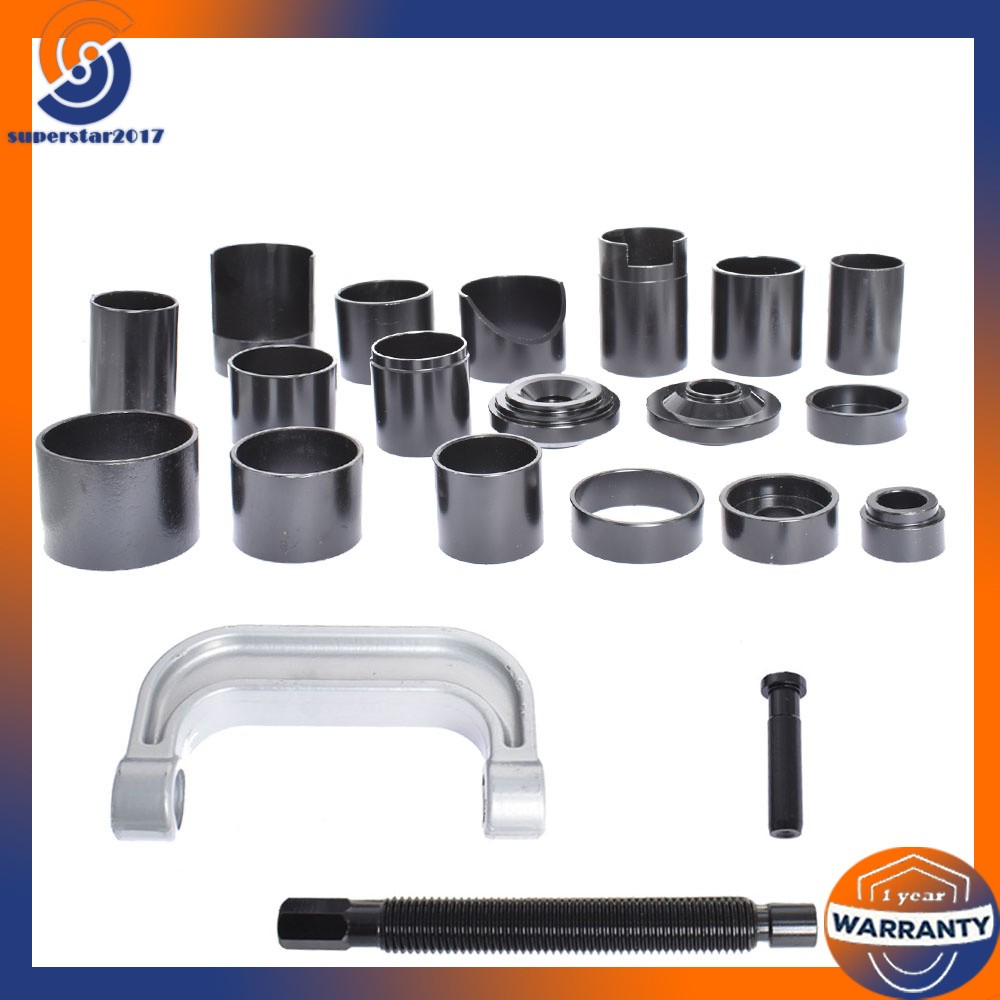 21pcs Ball Joint Press Tool Kit Heavy Duty Carbon Steel Automotive Repair Set