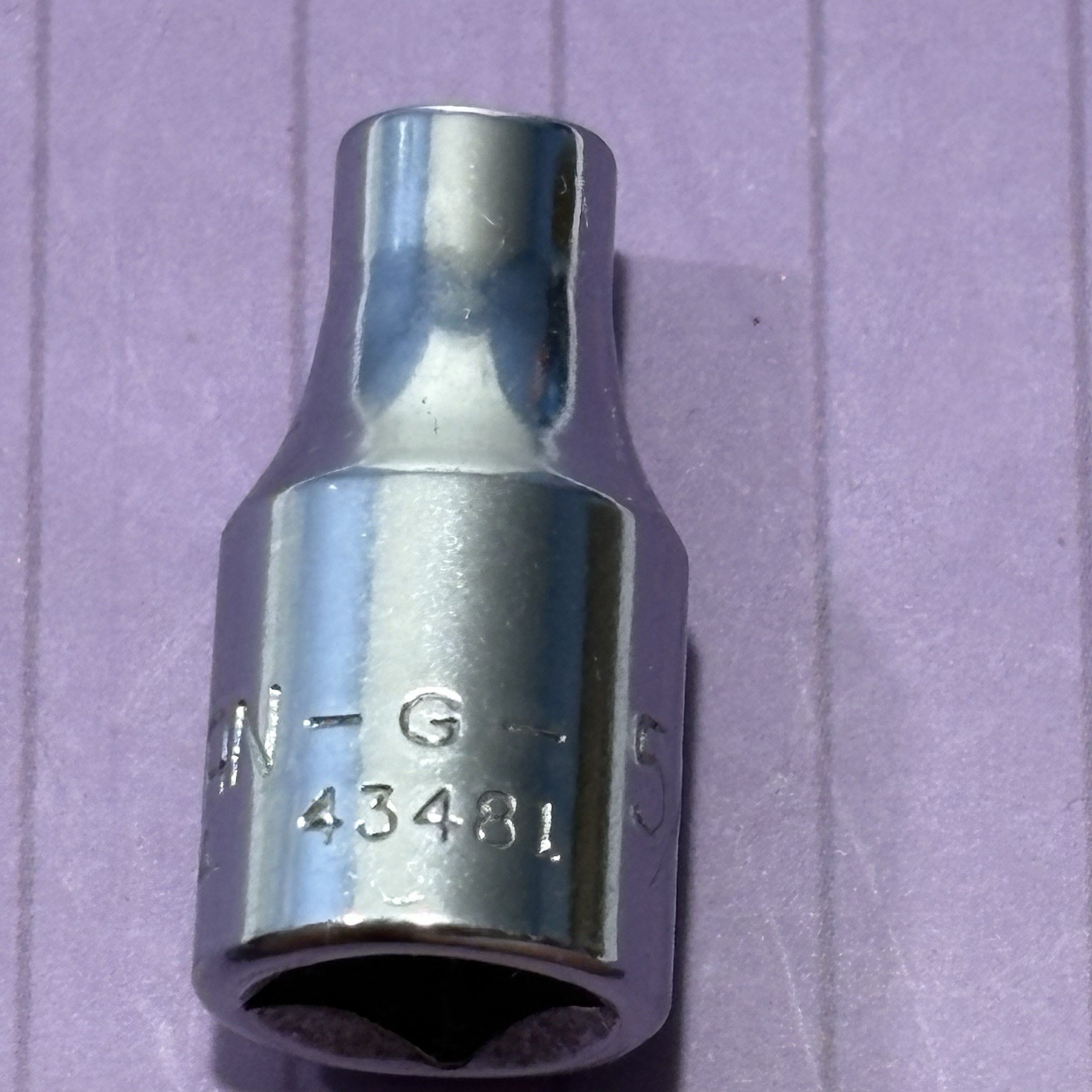 Vtg Craftsman 5/32 Standard Socket SAE 6 Point 1/4″ Drive #43481 G USA