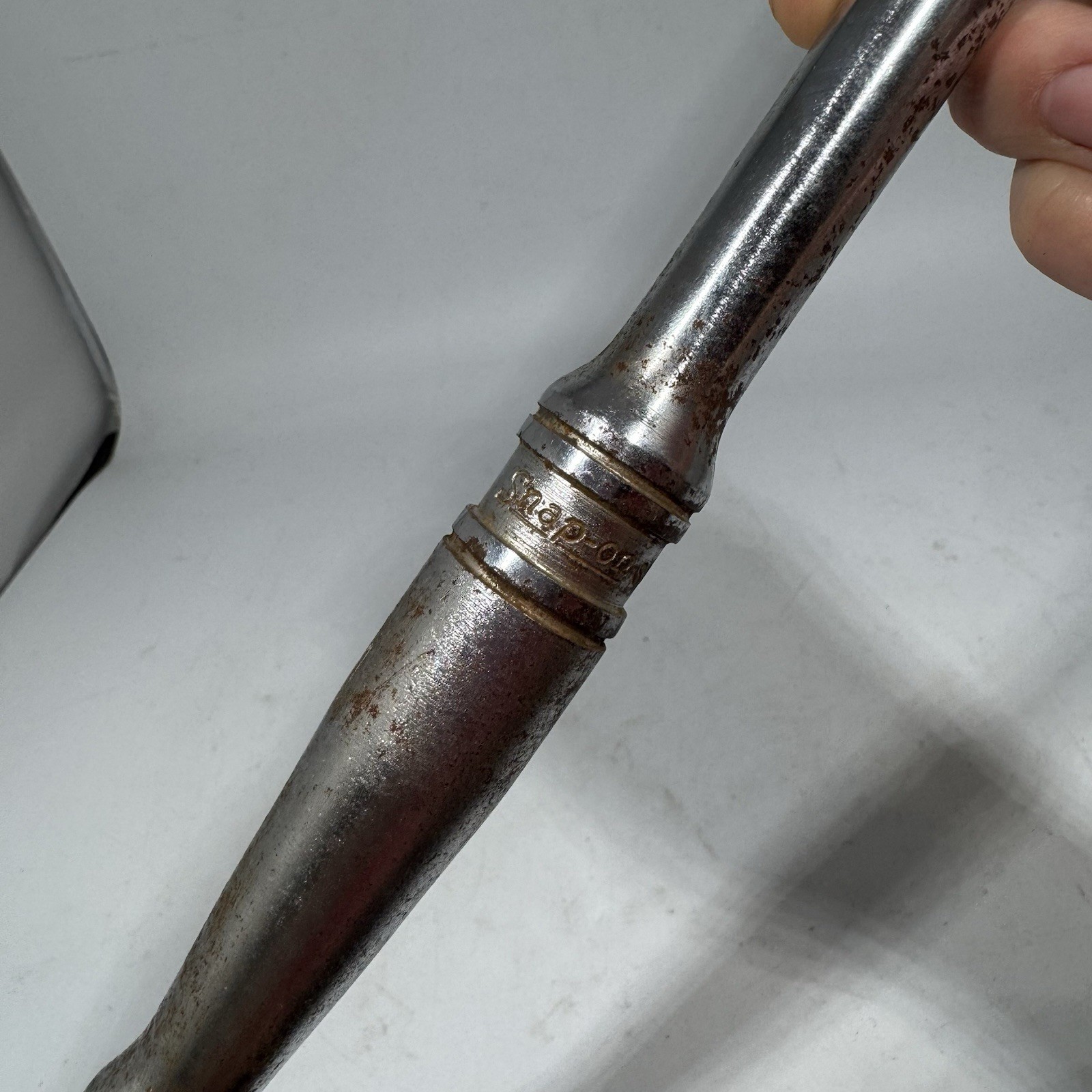 18″ Snap On 1/2″ Drive Flex Head Standard Handle Breaker Bar | SN18A | USA