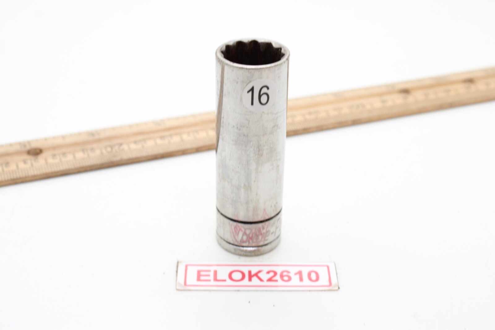 Blue-Point BLPLM3815 15mm 12 Point 3/8″ Drive Metric Deep Socket USA