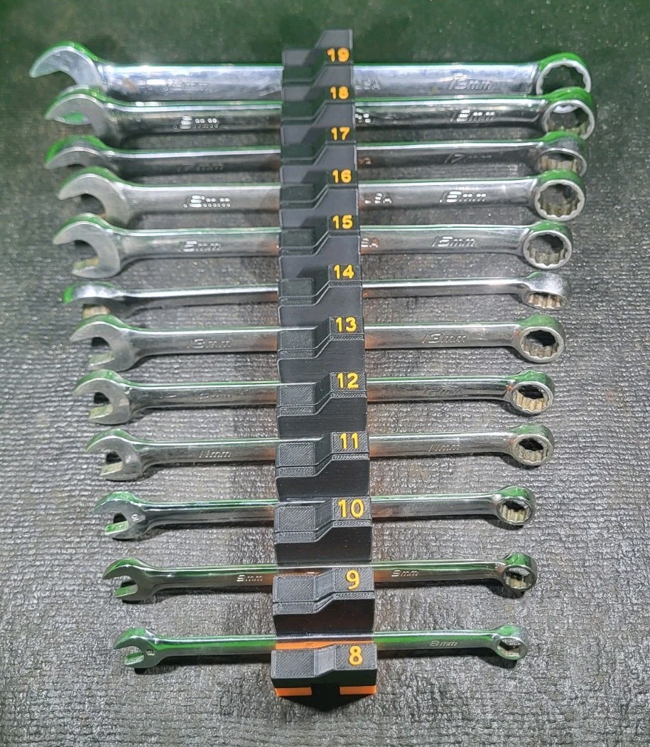 Adjustable Interlocking Wrench Organizers 8-19mm