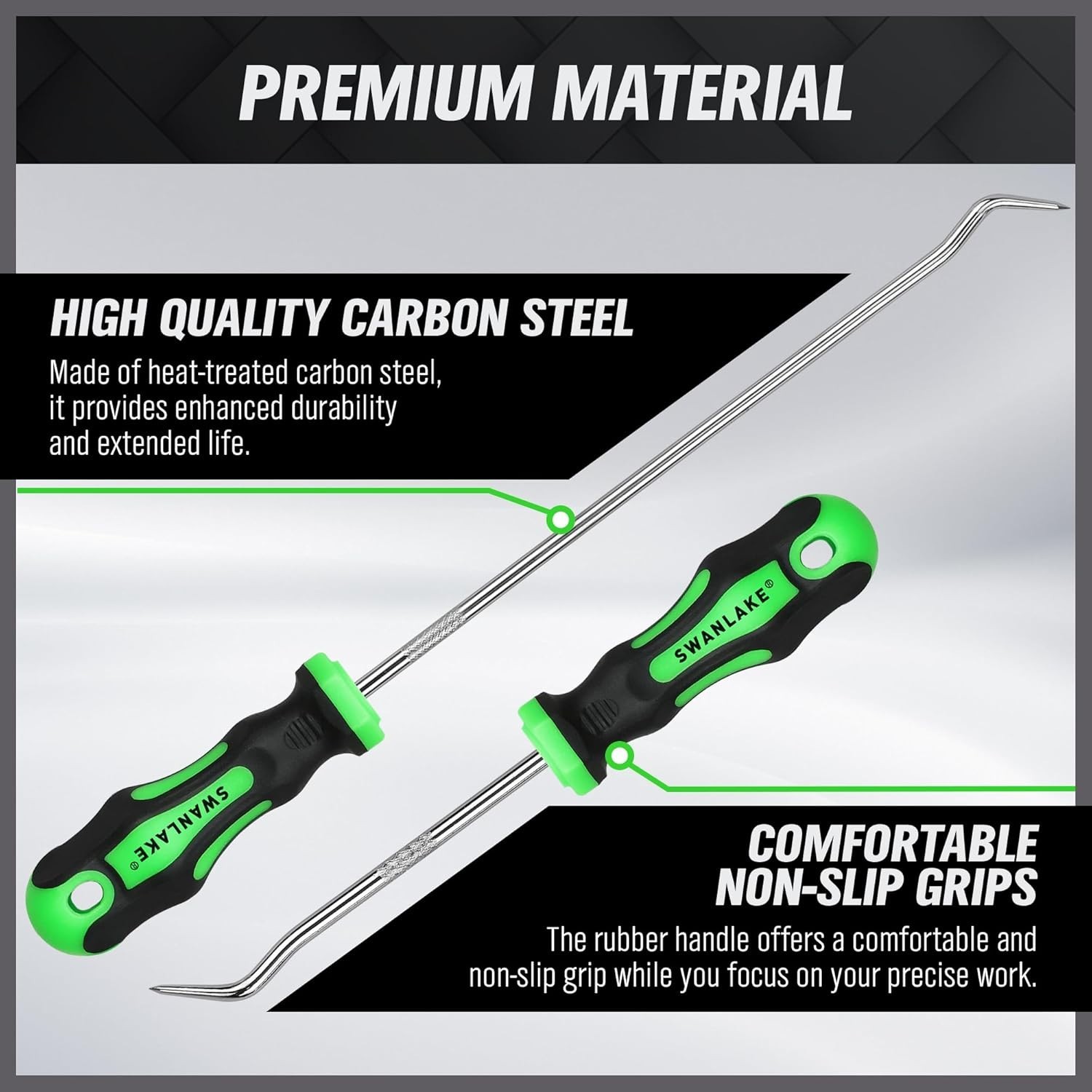 Professional 8-Piece Mini Pick Set – Non-Slip Precision for Automotive Repair