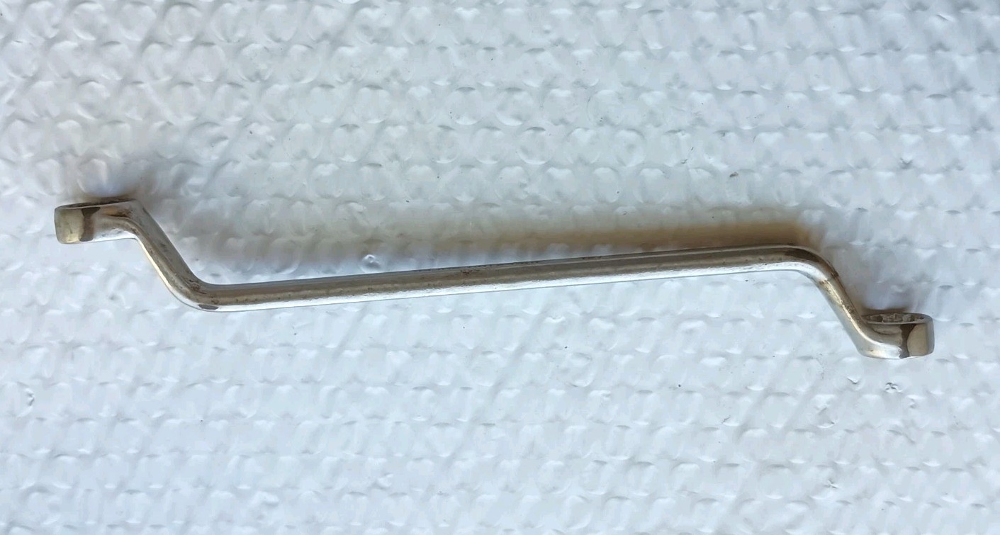 INDESTRO SUPER, 731, 1/2″x9/16″ DBL. BOX WRENCH, 8.6″ LONG, 12 POINT *USA MADE*