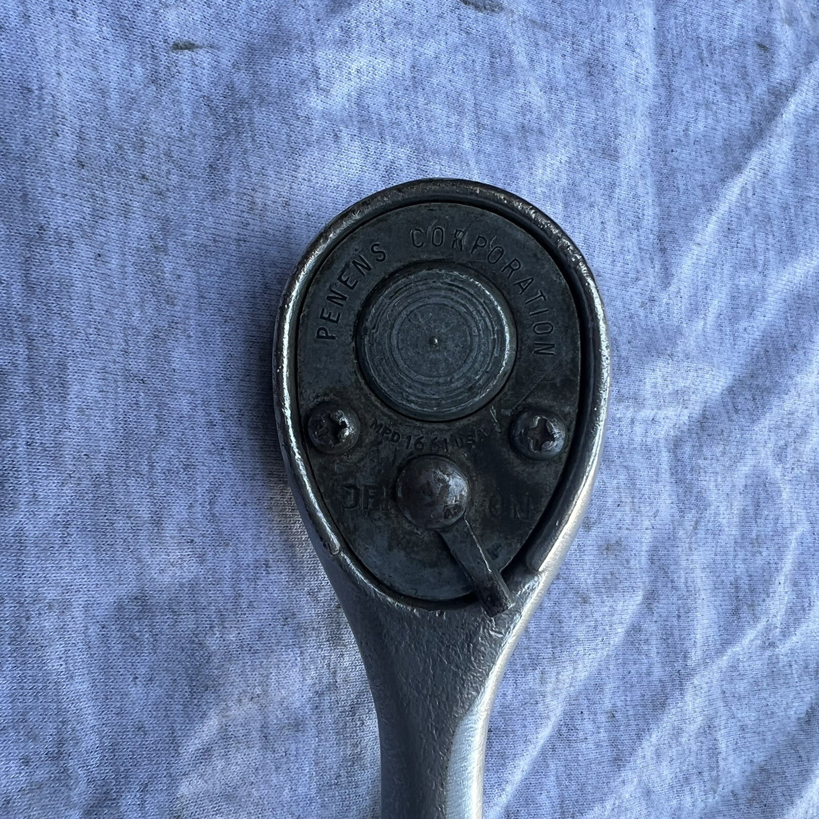 Vintage Penens Corporation 1/2″ Drive Ratchet 1661 Made in USA