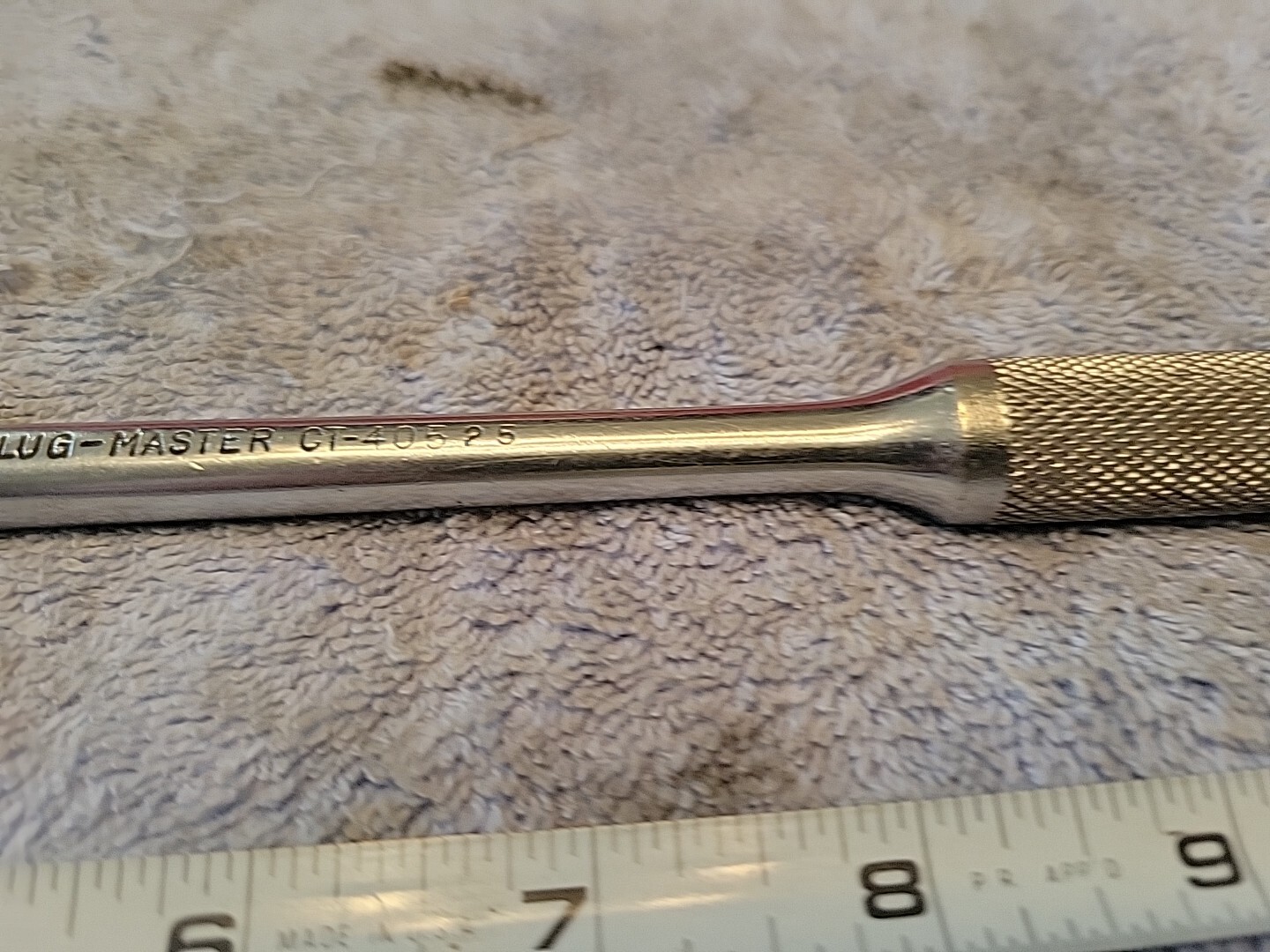 CHAMPION PLUG MASTER 3/8″ DRIVE FLEX HEAD RATCHET CT 405 VTG USA 🇺🇸