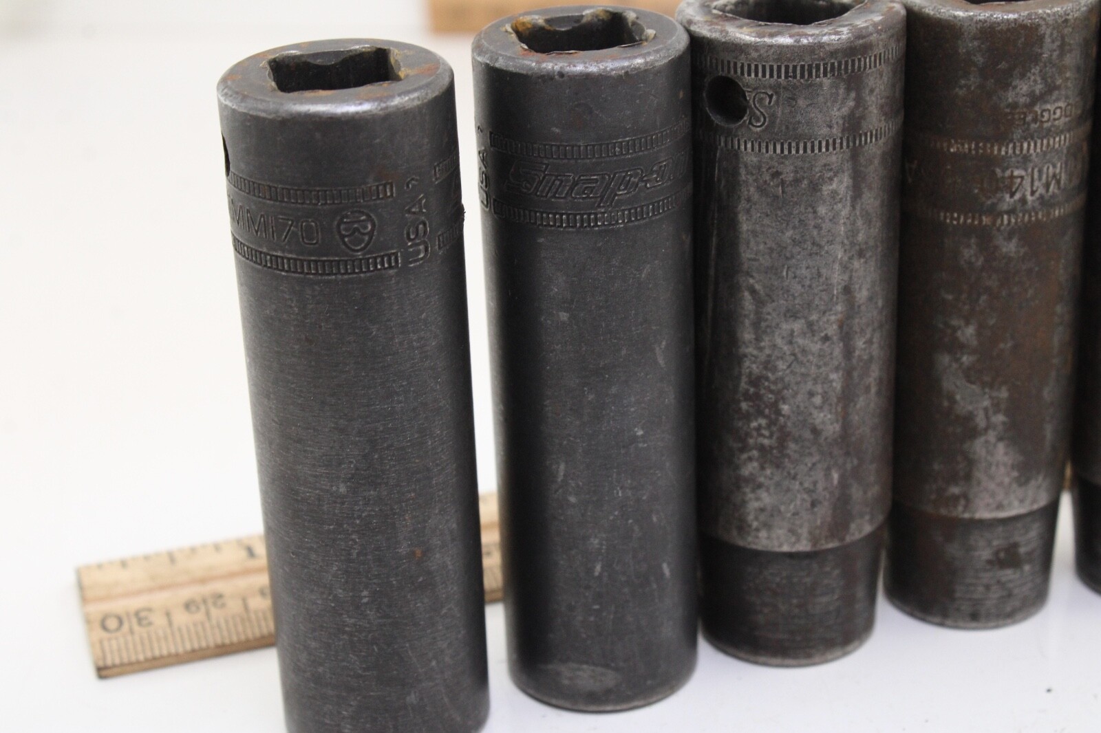 Snap On SIMM100-SIMM170 10-17mm 8 Piece 1/2″ Drive 6 Pt Deep Impact Socket SetUS