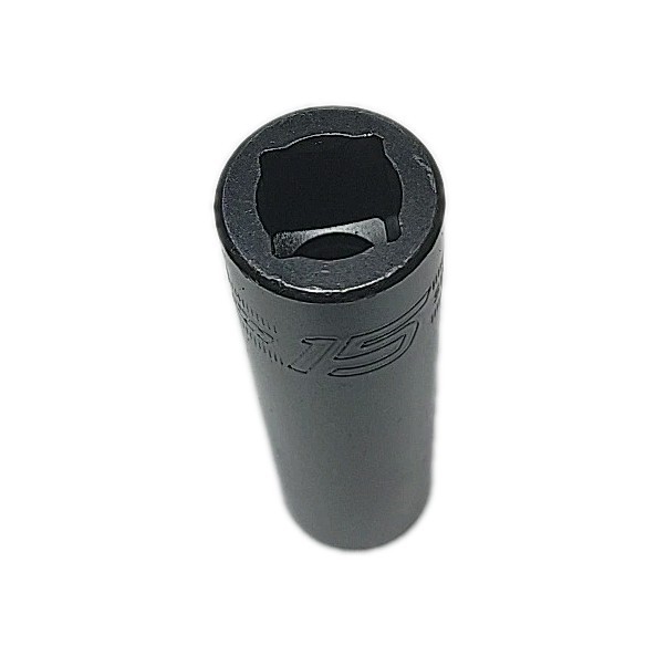 Snap-on Tools USA NEW 1/2″ Drive 6 Point 15mm Deep Impact Socket SIMM150A