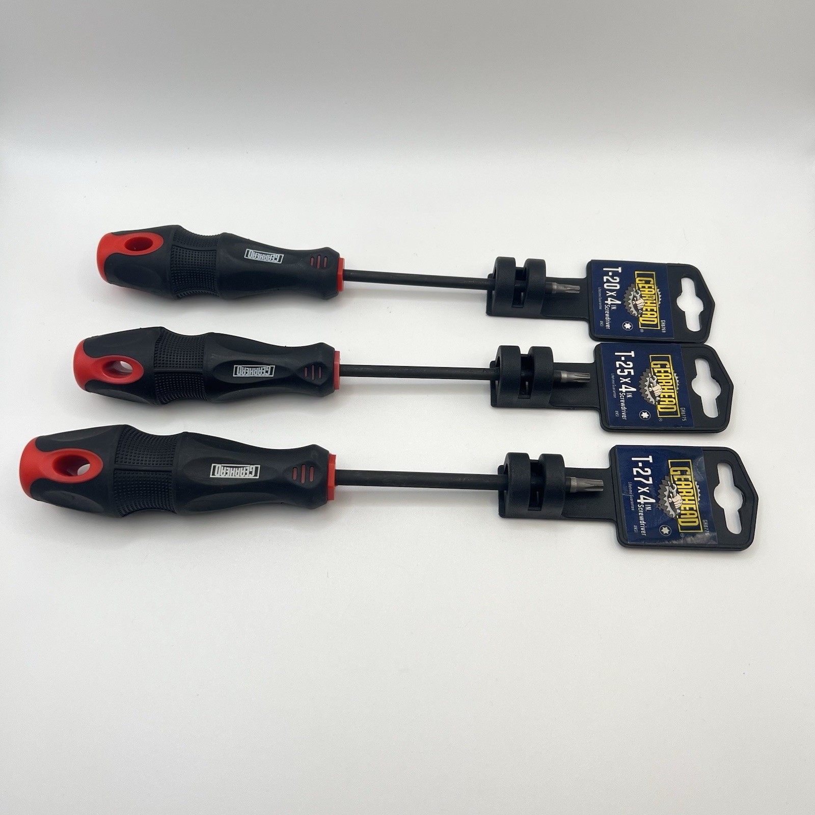 Gearhead Torx Screwdriver Comfort Grip Hand Tool Star Head Driver Pick a Size