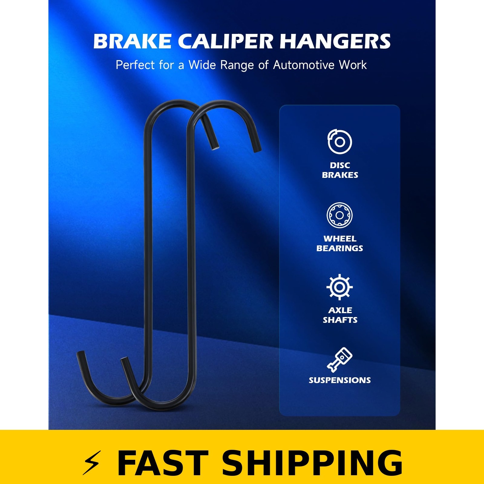 Orion Motor Tech 24pc Brake Caliper Tool Set with Blue Case