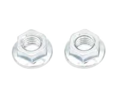 Bolt Mc Hardware 021-10508 Hex Head Smooth Flange Nuts – M5 x 0.8 10mm