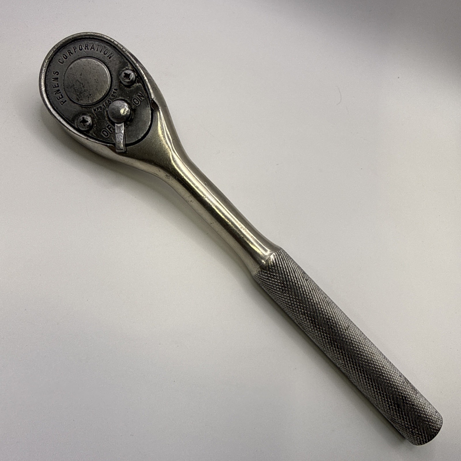 Vintage Penens Corp 1661 Ratchet 1/2″ Drive Proto Family USA Made 9.5″
