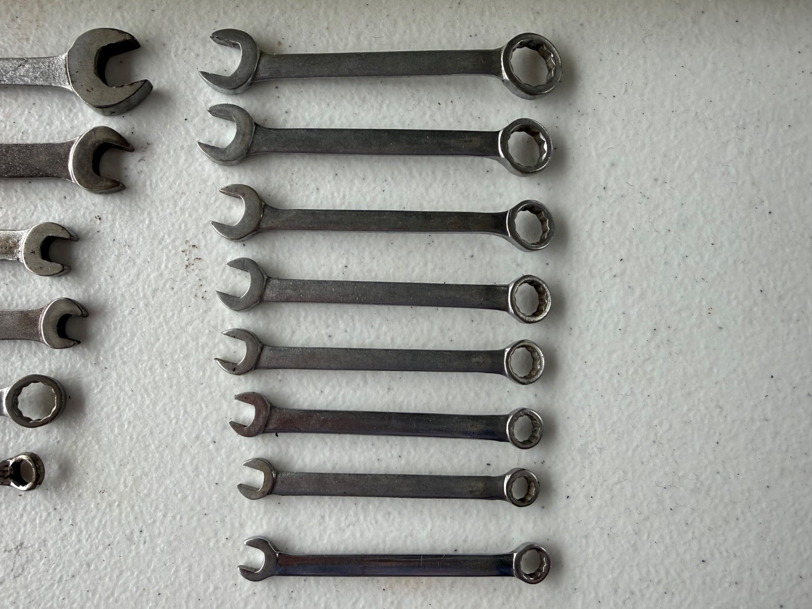 Vintage Craftsman wrenches 14 pieces total.