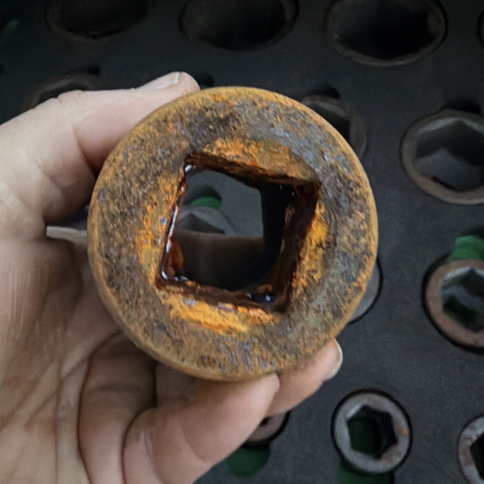 Proto 10021 6 Point Standard Length Impact Socket, 1-5/16 in Socket Size