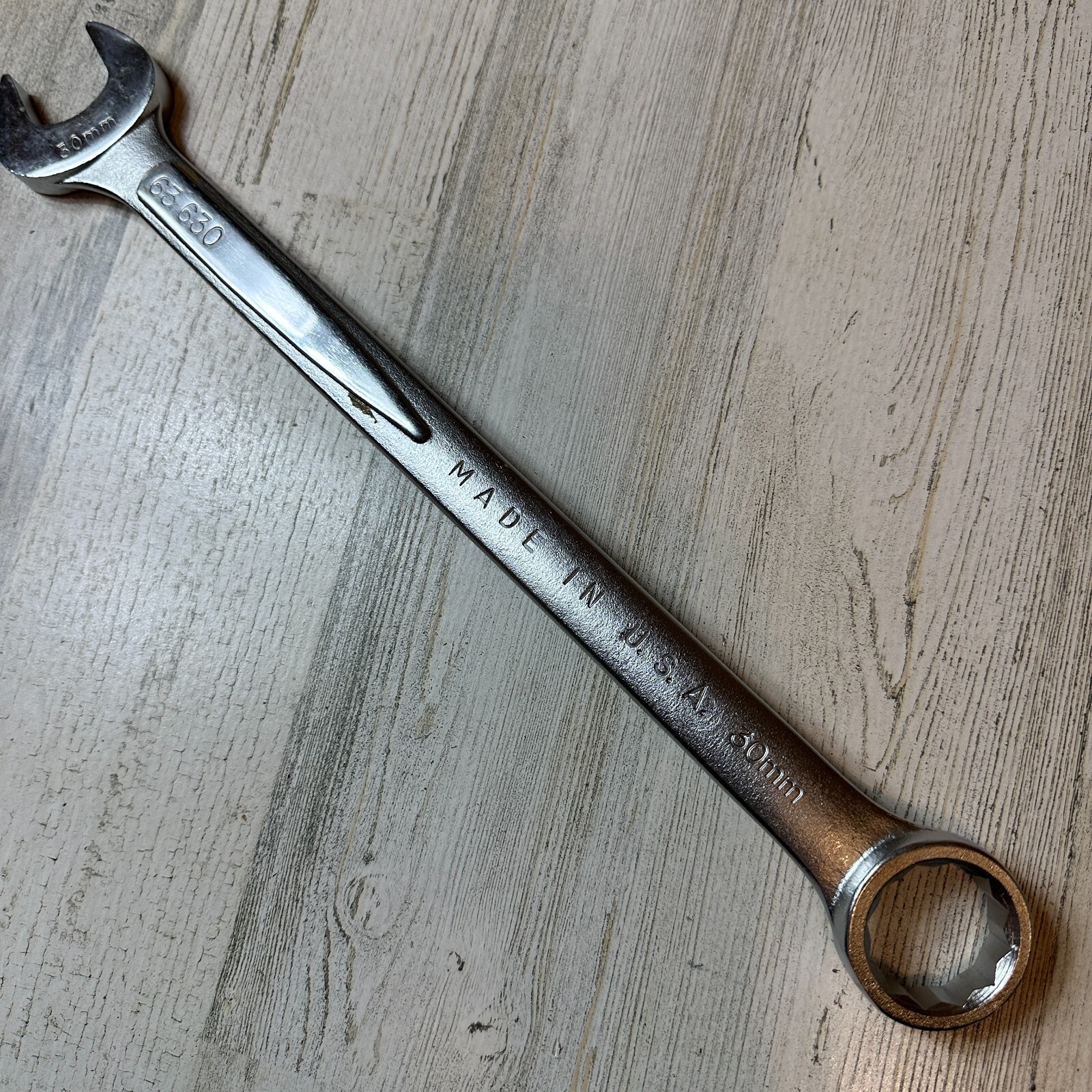 EASCO USA 30MM METRIC COMBINATION WRENCH 63630 12 Point AUTO TRUCK REPAIR FORGED