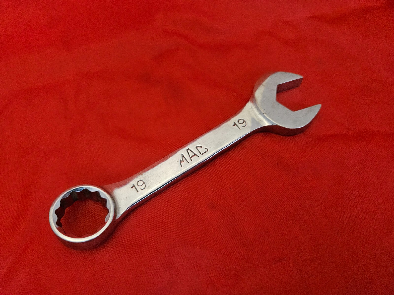 MAC CS219MMR 19mm 12 Point Stubby Combination Wrench Metric USA S10
