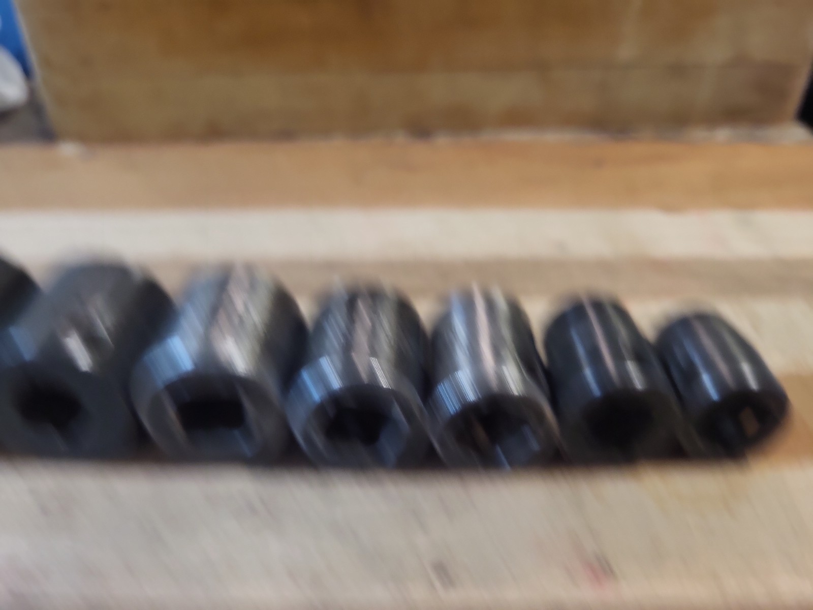 Snap On 207IMF 3/8″ Dr. 7 Pc. SAE Shallow 6 Pt. Impact Socket Set 3/8″-3/4″