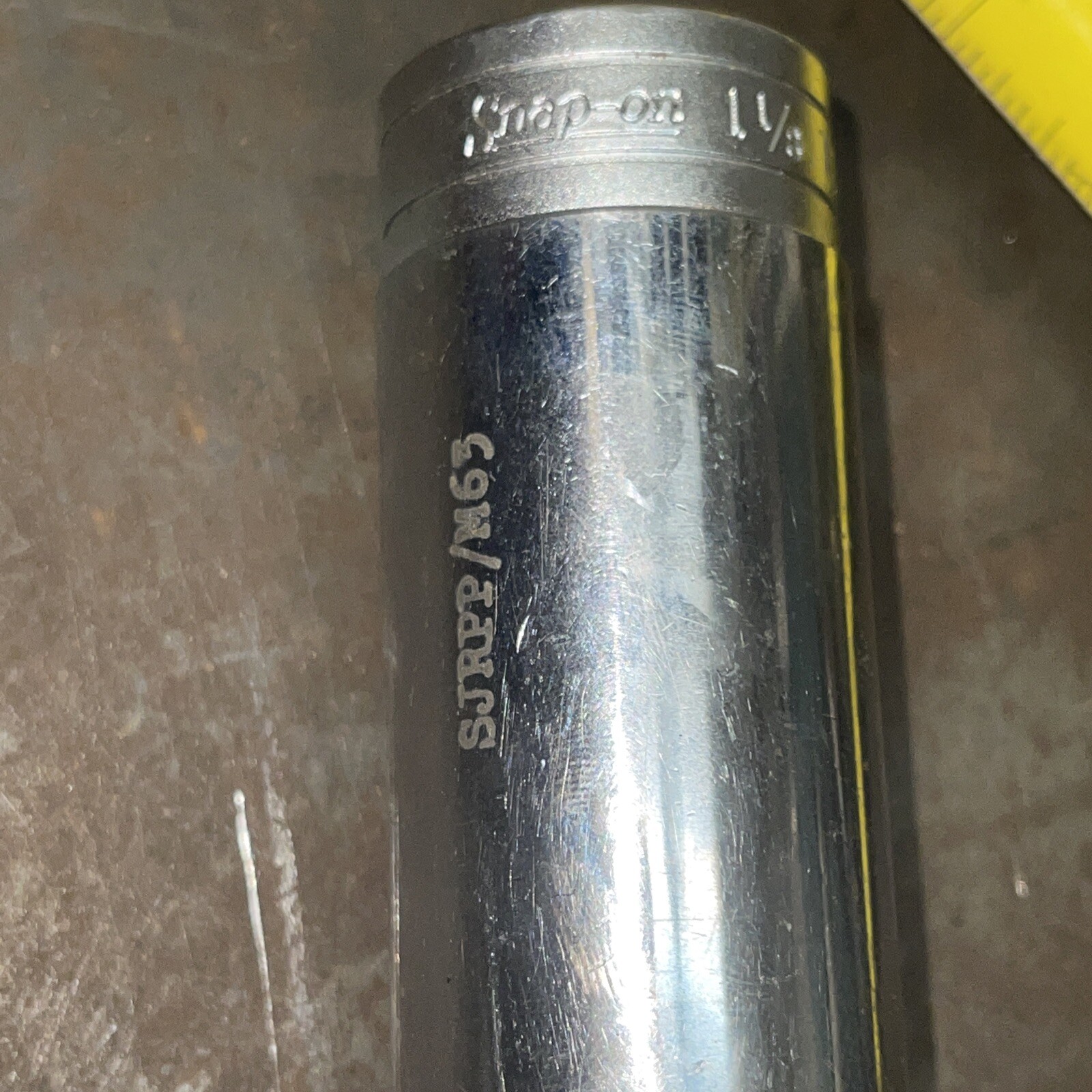 Snap on Tools USA TS361 1 1/8 In SAE 1/2 Drive 6 Point Deep socket 1-1/8