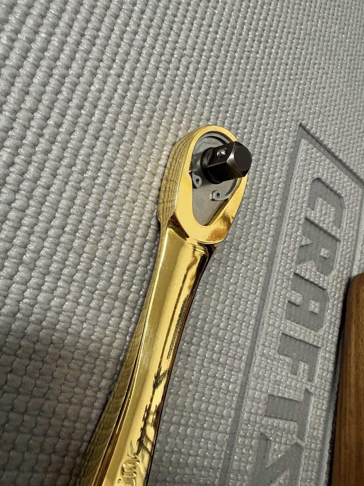 NOS Craftsman Gold 3/8 Drive Thin Profile Ratchet 44995 USA 2006 Limited Edition