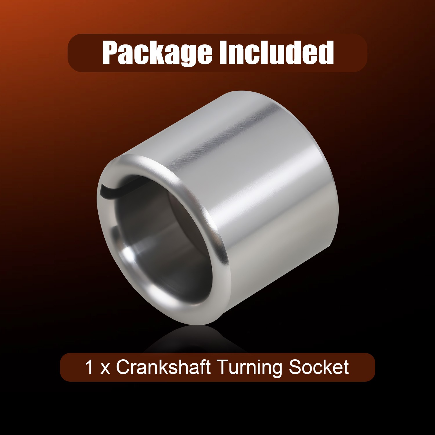 201 Stainless Steel SBC Crankshaft Turning Socket for Small Block Chevy 55-00 V8