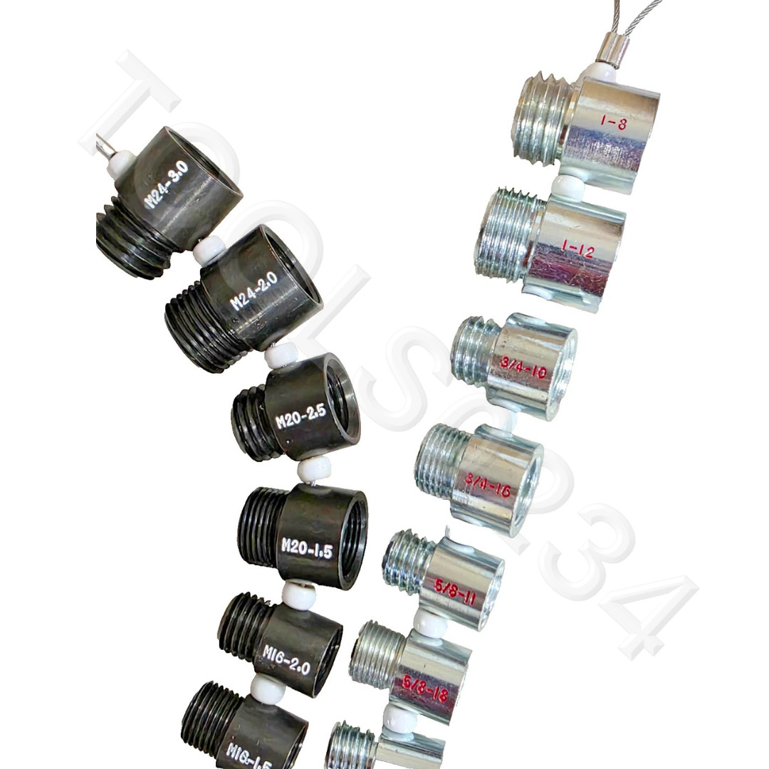 Thread Checker SAE Metric Combo 44pc Coarse Fine S&W USA SWTC-S21 AND SWTC-M21