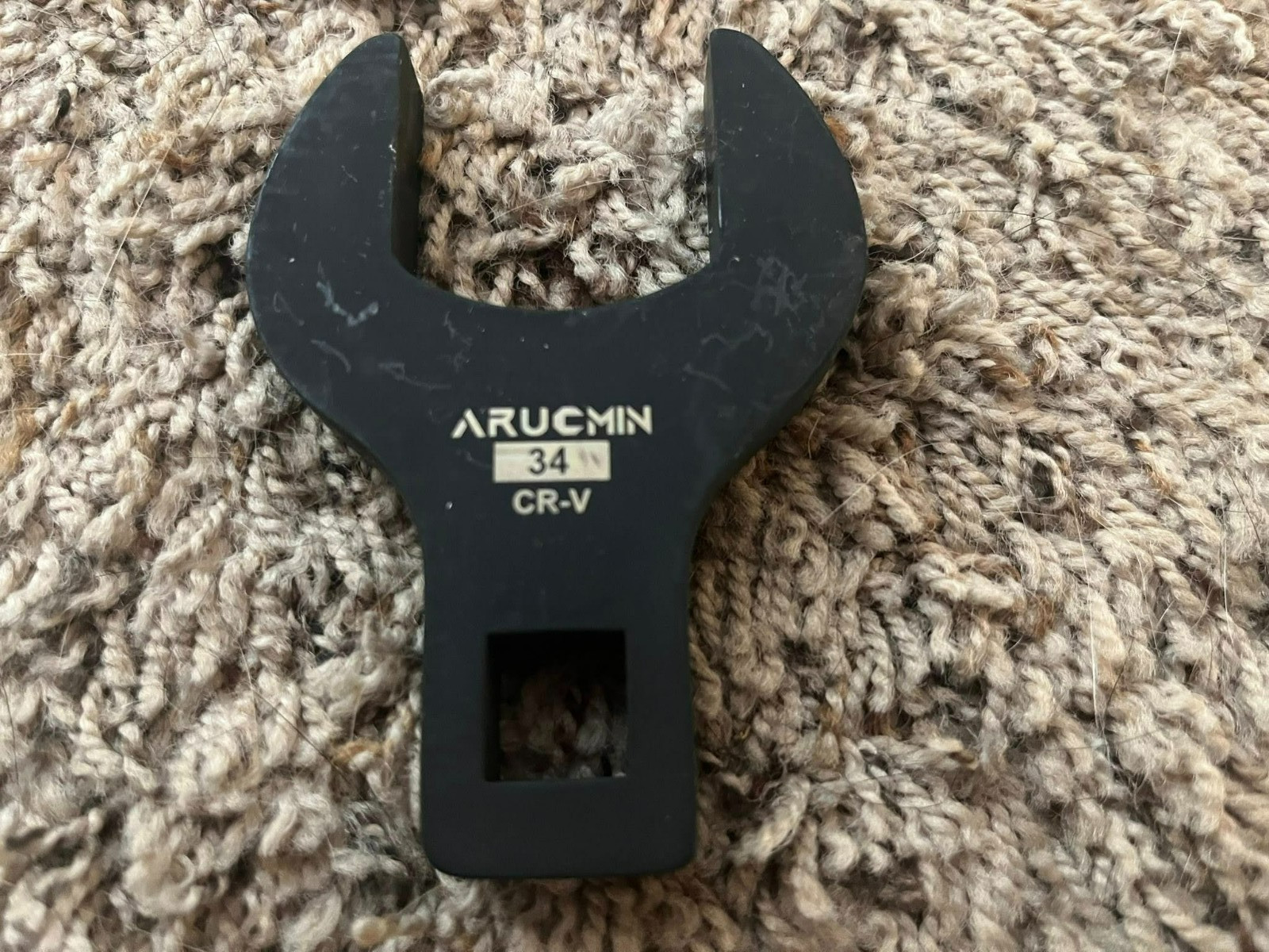 Arucmin Tools 34mm Metric Jumbo Crowfoot Socket Wrench, 1/2″ Drive, BRAND NEW!