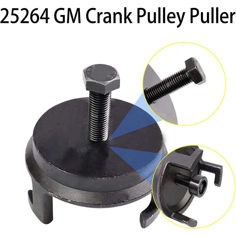 For GM 5.3L 5.7 LS1 6.0 LS2 6.2 LS3 25264 Harmonic Balancer Puller Crank Pulley